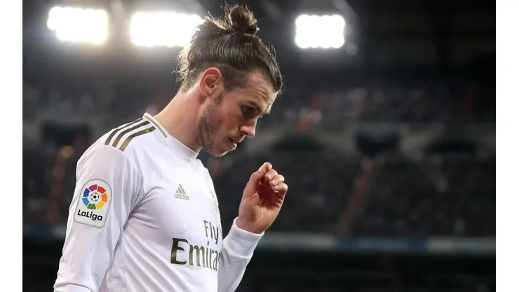 Gareth Bale durante un encuentro con Real Madrid.