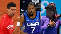 Djokovic, Durant y Osaka, entre los mejores pagados que estarán en Tokio 2020