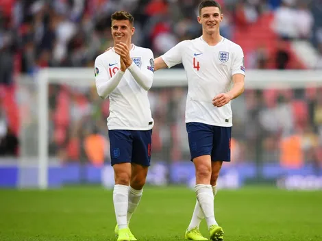 Video: Declan Rice y Mason Mount muestran sus habilidades para el básquetbol en un yate