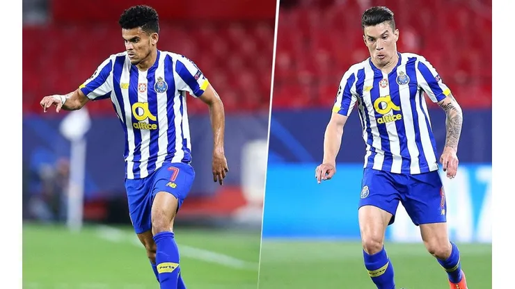 Luis Díaz y Mateus Uribe, colombianos del Porto.