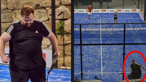 Video viral: el puntazo de Ibai en el Padel de las Estrellas ¡La sacó de la cancha!