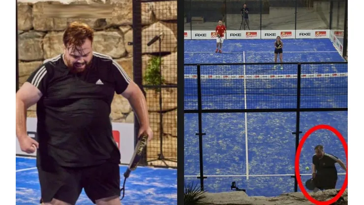 Video viral: el puntazo de Ibai en el Padel de las Estrellas ¡La sacó de la cancha!
