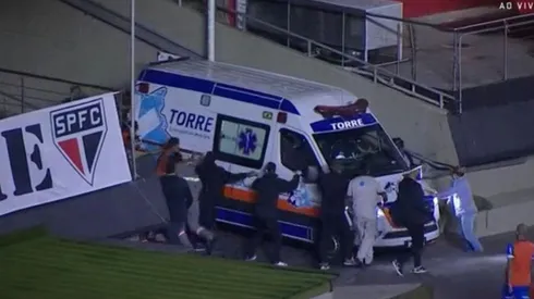 Ambulancia en Morumbí.