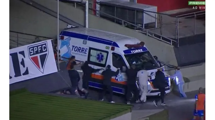 Ambulancia en Morumbí.