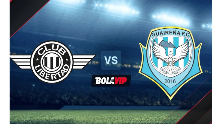 Libertad vs. Guaireña juegan por la Copa Primera Tigo