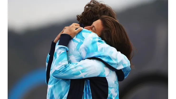 Cecilia Carranza y Santiago Lange, medallistas olímpicos de oro en Rìo 2016.