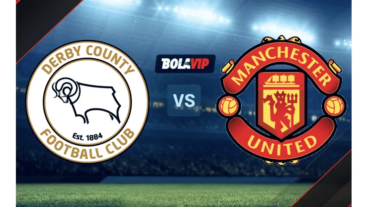 Derby County vs. Manchester United por un amistoso de pretemporada.