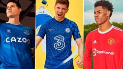 Everton, Chelsea y Manchester United.