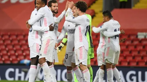 Jugadores de Real Madrid.