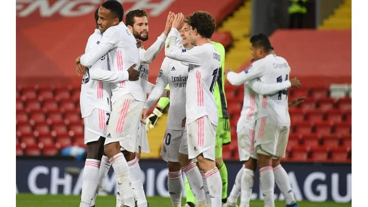 Jugadores de Real Madrid.