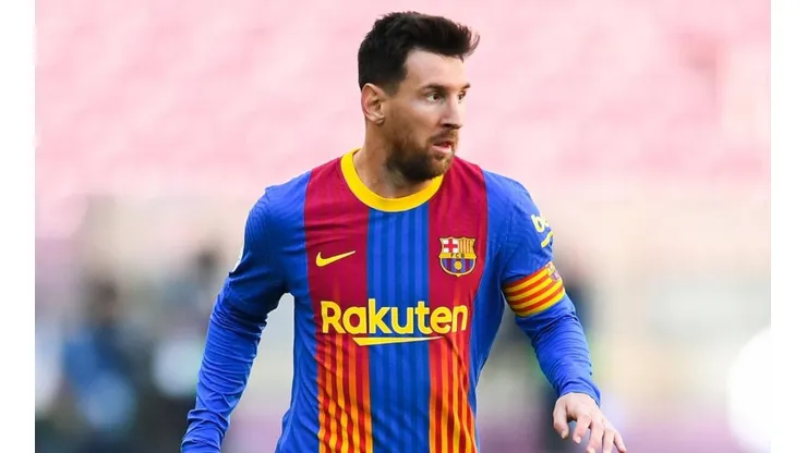 Lionel Messi durante un encuentro con Barcelona.