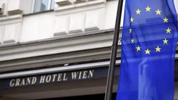 Bandera de la Unión Europea.