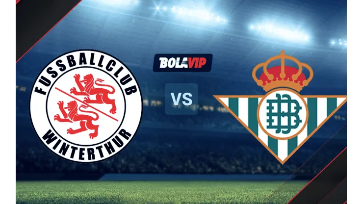 Winthertur vs. Real Betis por un amistoso de pretemporada.