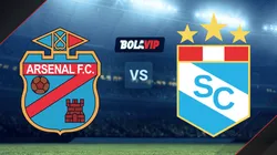 Arsenal de Sarandí vs. Sporting Cristal por la Copa Sudamericana.