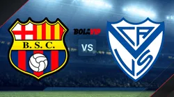 Barcelona SC vs. Vélez.