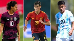 Diego Lainez, Pedri y Thiago Almada, las promesas que estarán en Tokio 2020