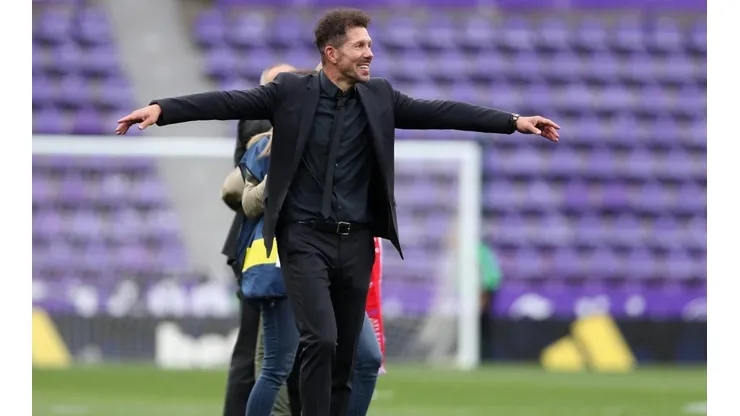 Diego Simeone, entrenador de Atlético de Madrid.