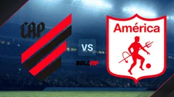 Athletico Paranaense vs. América de Cali.