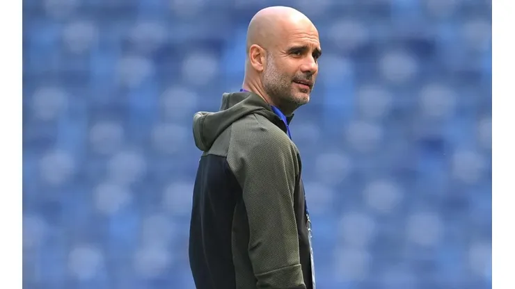 Pep Guardiola, entrenador de Manchester City.