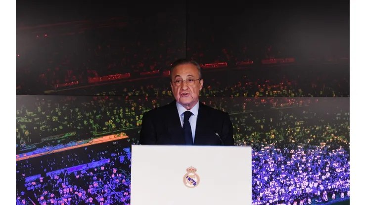 Florentino Pérez, presidente de Real Madrid.