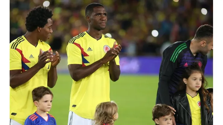 Cristian Zapata con la selección de Colombia.