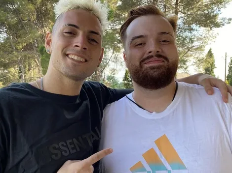 Coscu viajó a España a conocer a Ibai y abrieron stream juntos en Twitch