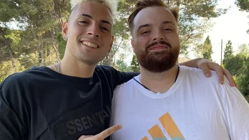 Coscu viajó a España a conocer a Ibai y abrieron stream juntos en Twitch