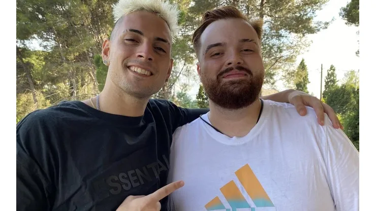 Coscu viajó a España a conocer a Ibai y abrieron stream juntos en Twitch
