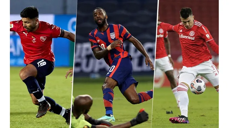 Independiente, Estados Unidos e Internacional, equipos en juego este jueves.