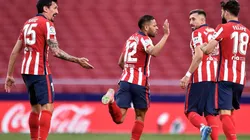 Jugadores del Atlético Madrid.