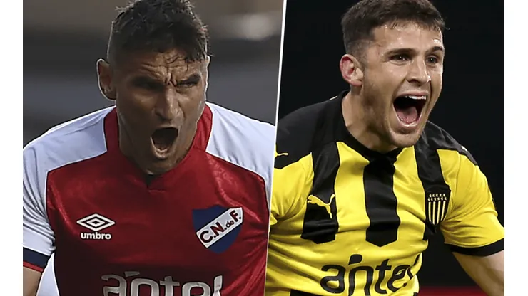 Nacional vs. Peñarol por la Copa Sudamericana. (Fotos: Getty Images).