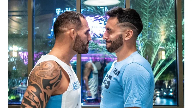 Facundo Campazzo se animó al cara a cara con Santiago Ponzinibbio.