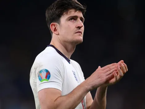 El padre de Maguire, víctima de la violencia en Wembley