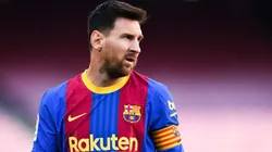 Lionel Messi durante un encuentro con Barcelona.