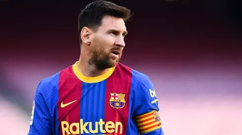 Lionel Messi durante un encuentro con Barcelona.