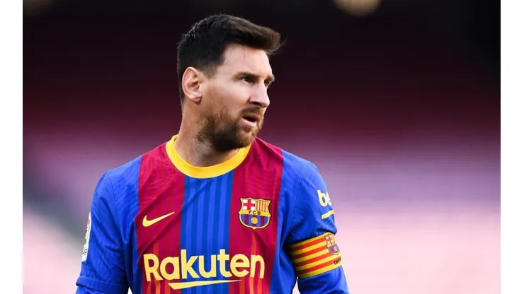 Lionel Messi durante un encuentro con Barcelona.