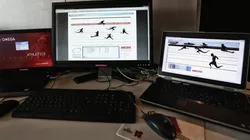 La medición del tiempo, imprescindible en el deporte.