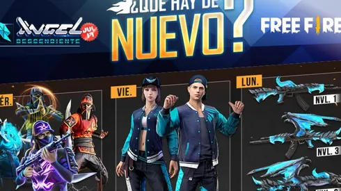Vuelven los angelicales: nueva agenda semanal de Free Fire