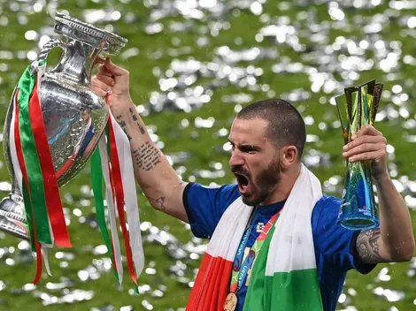Bonucci se burló de la arenga de Inglaterra en la Eurocopa