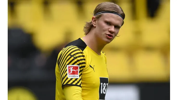 Erling Haaland, jugador del Borussia Dortmund.