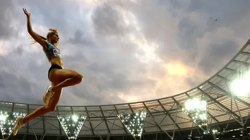 Daria Klíshina, saltadora en largo de Rusia