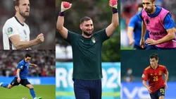 Algunas de las figuras de la Eurocopa.