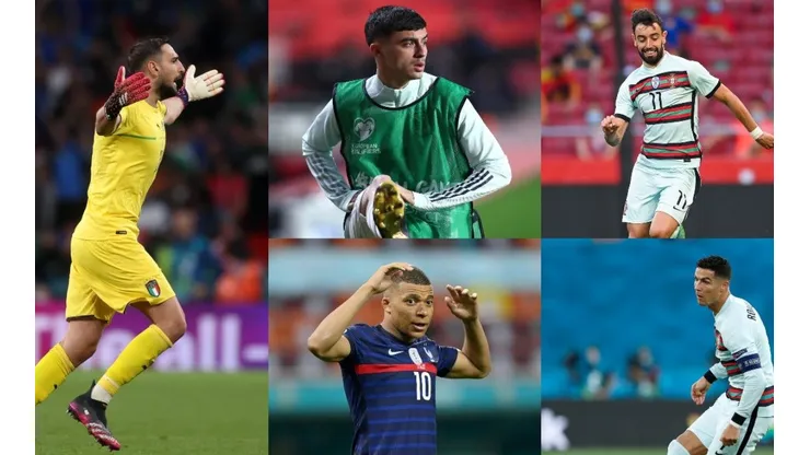 Algunos de los jugadores más destacados y en deuda de la Eurocopa.