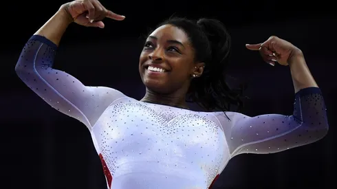 Simone Biles, única e irrepetible.