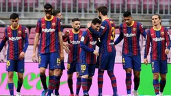 Jugadores del Barcelona.