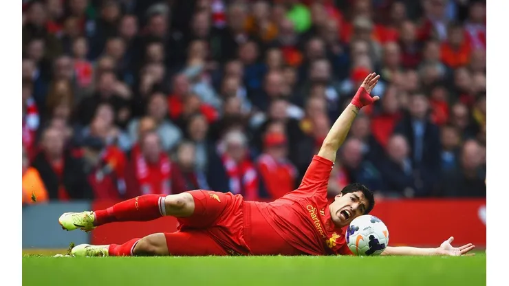 Luis Suárez vistió la camiseta de Liverpool durante tres años.