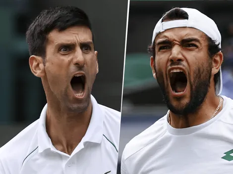 VER AHORA | Novak Djokovic vs. Matteo Berrettini EN VIVO ONLINE por la Final de Wimbledon