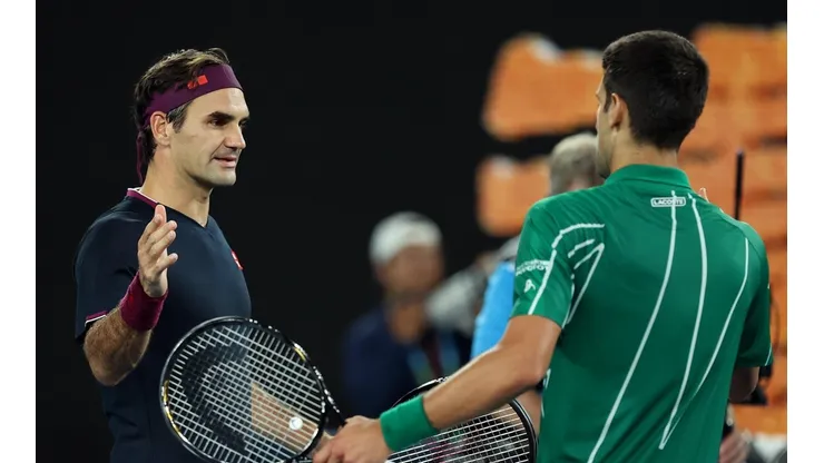 Roger Federer felicitó a Novak Djokovic por su nuevo título en Wimbledon.