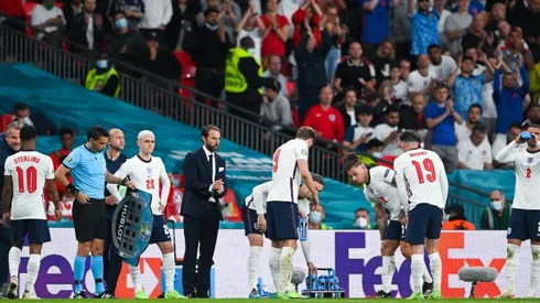 Selección de Inglaterra en la Eurocopa.