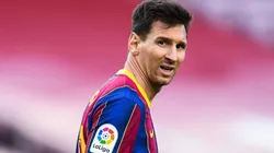 Lionel Messi durante un encuentro con Barcelona.